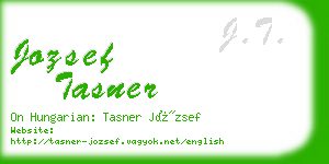 jozsef tasner business card